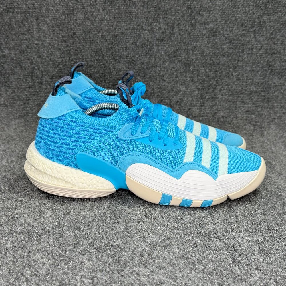 Adidas Trae Young 2 Basketball Shoes Men's‎ Size 10 Blue White Athletic Training